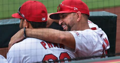 Reports: Cardinals place Tommy Pham on waivers .